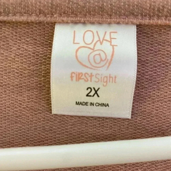 🆕 Plus Size Graphic Sleep Dress from Love at First Sight 2X🆕 - Picture 10 of 11